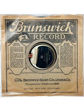 Rudy Wiedoefts Californians Where The Volga Flows 10 Inch 78 RPM Brunswick 2283